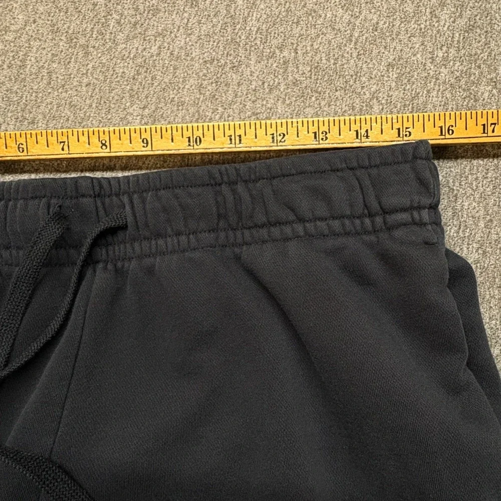 Nike Sportswear Essential Fleece Wide Leg‎ Sweatpants Black Women Large BV4091